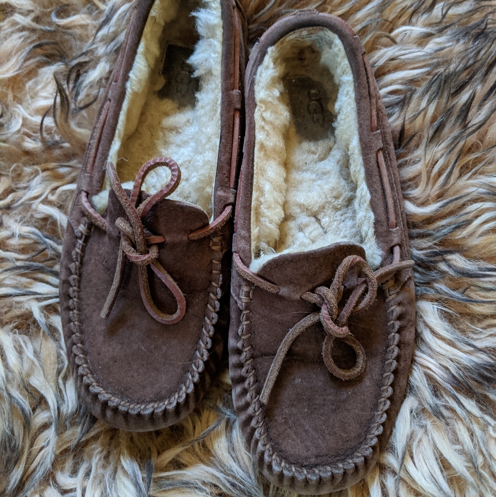 Ugg moccasins, size 7